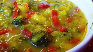 Овощной суп-карри Дыхание осени