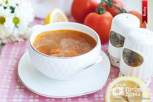 Овощной суп по-египетски