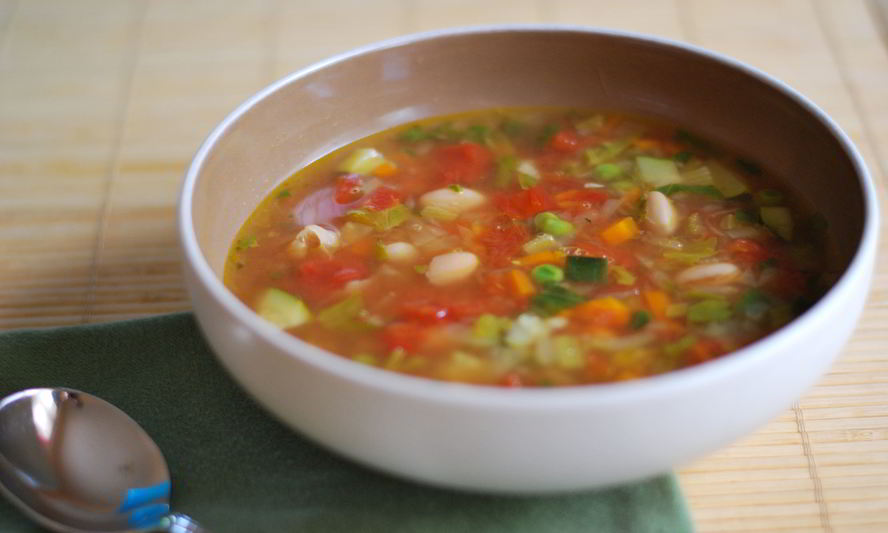 Рецепт овощной суп с болгарским перцем