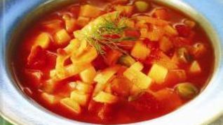 Овощной суп с фенхелем и брюквой