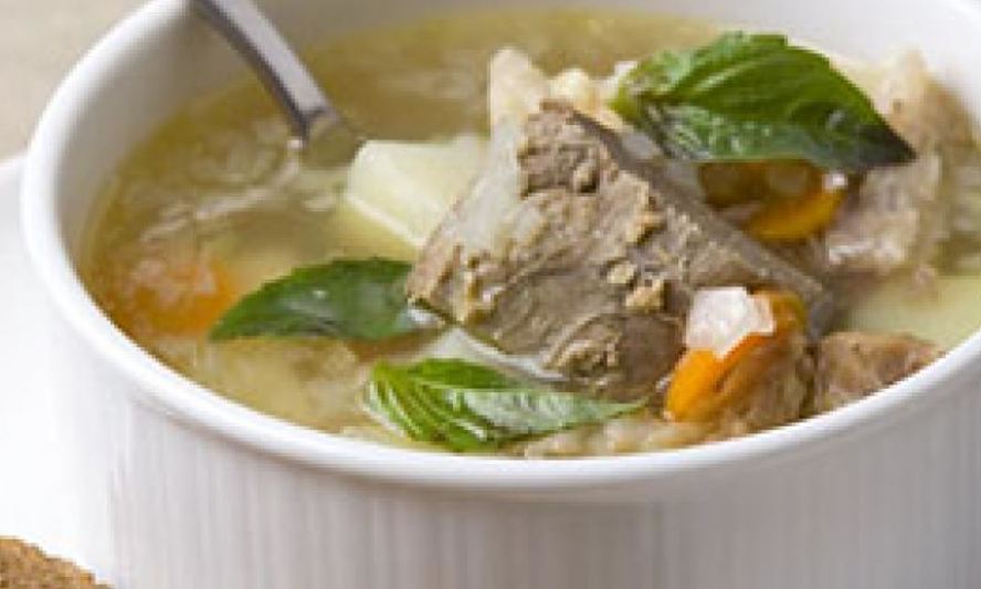 Рецепт овощной суп с говядиной