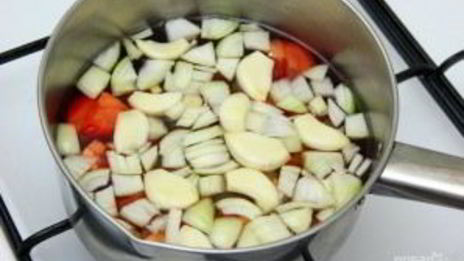 овощной суп с имбирем