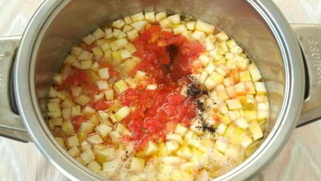 овощной суп с кабачками и помидорами