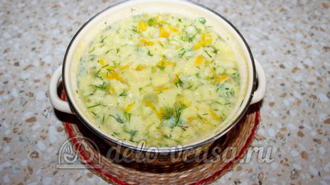 овощной суп с клецками