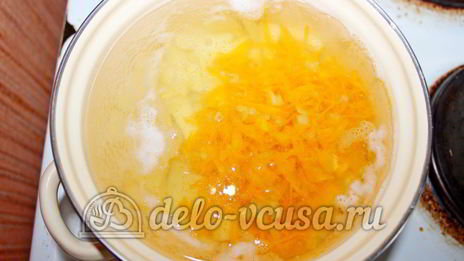 овощной суп с клецками