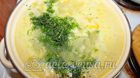 овощной суп с клецками