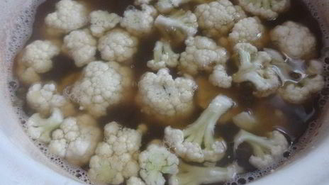 овощной суп с машем и цветной капустой