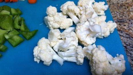 овощной суп с семгой