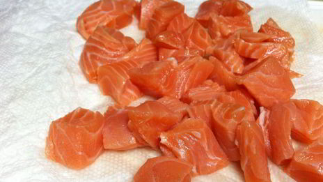 овощной суп с семгой