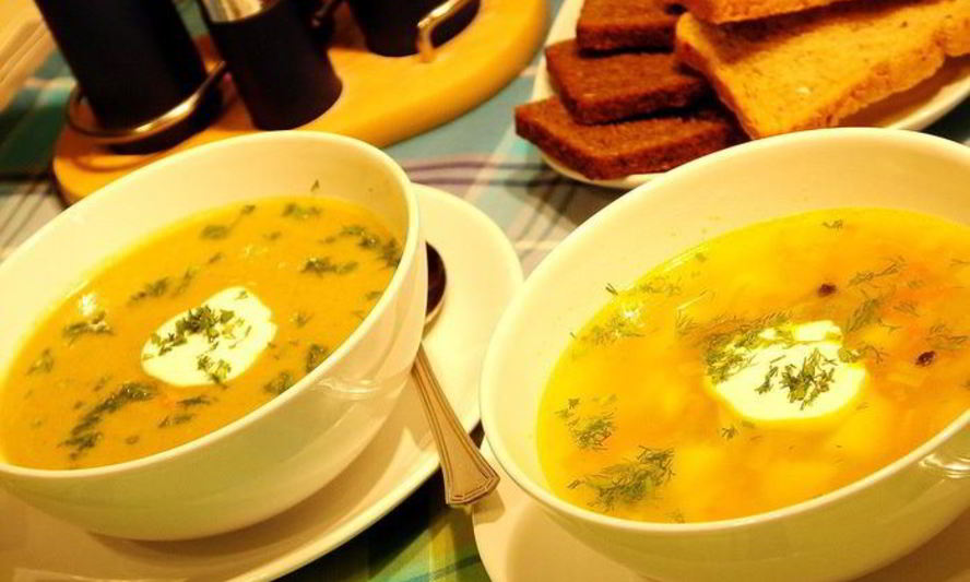 Рецепт овощной суп с тунцом