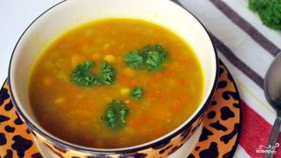 Овощной суп с тыквой