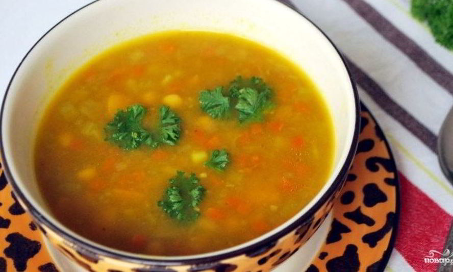 Рецепт овощной суп с тыквой