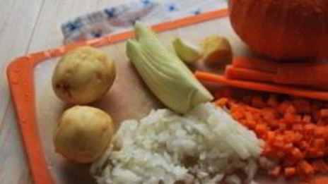 овощной суп с тыквой