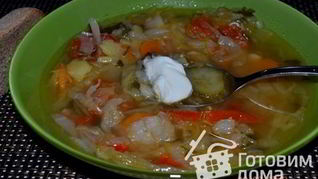 Овощной суп Семь в одном