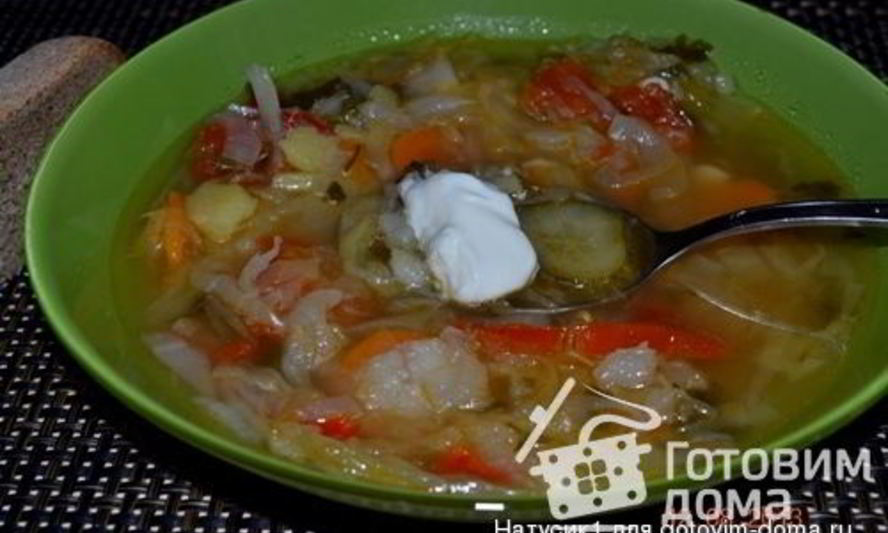 Рецепт овощной суп семь в одном