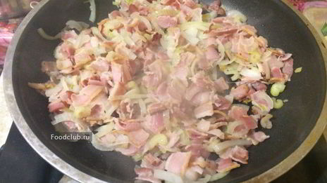 суп минестроне с беконом и стручковой фасолью