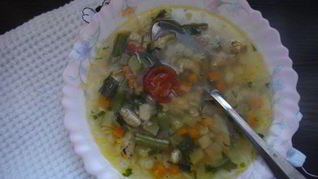 Суп Минестроне со звёздочками