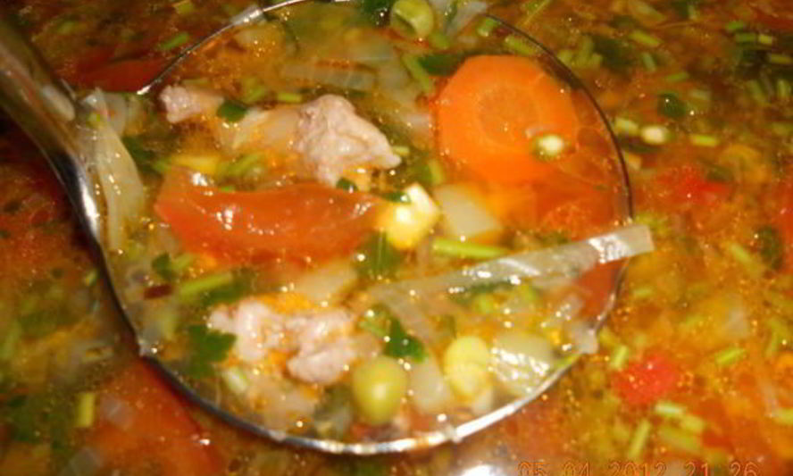 Рецепт суп овощной по-испански