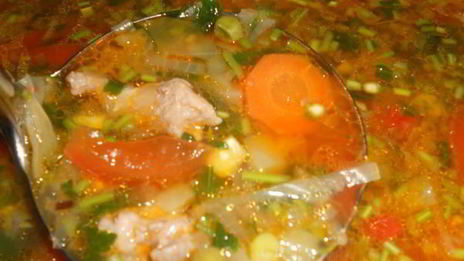 суп овощной по-испански