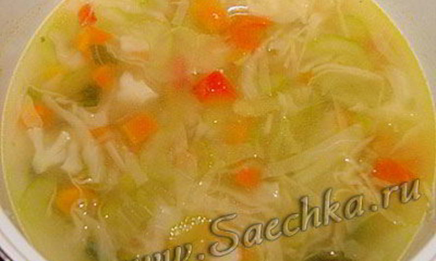 Рецепт суп овощной с сельдереем
