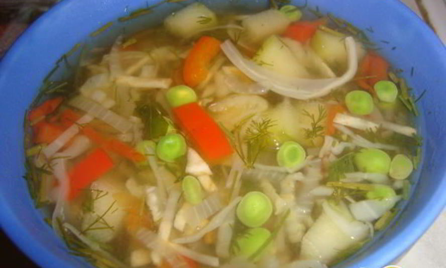 Рецепт суп овощной вегетарианский