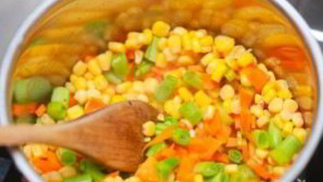 вкусный овощной супчик