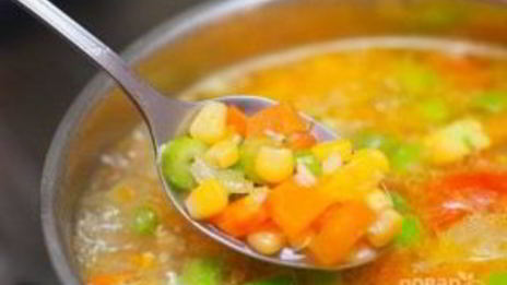 вкусный овощной супчик