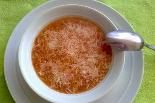 Фасолевая похлебка с овощами