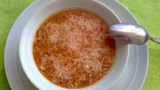 Фасолевая похлебка с овощами