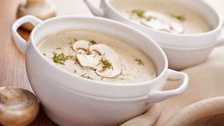 Грибная похлебка с тмином