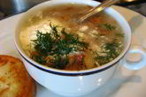 Наваристая похлебка с грибами