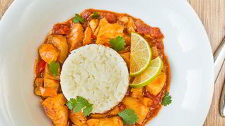 Острая рыбная похлебка в мексиканском стиле