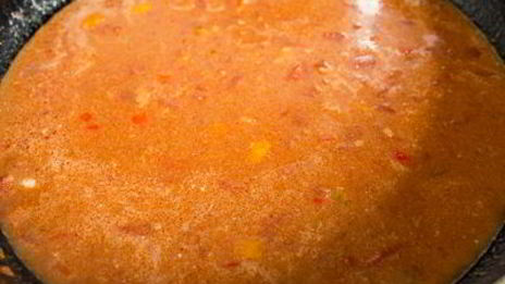 острая рыбная похлебка в мексиканском стиле