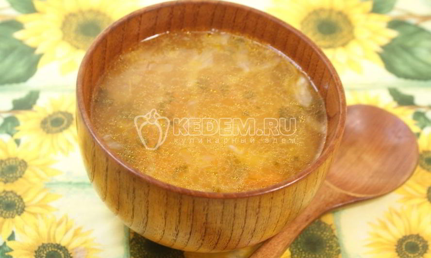 Рецепт похлебка русская постная