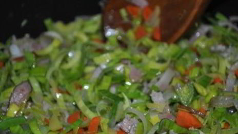 похлебка с крабами и кукурузой