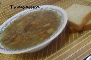 Старорусская грибная похлебка