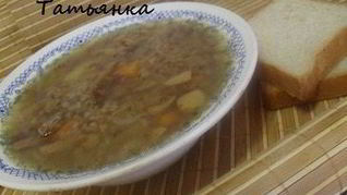 Старорусская грибная похлебка