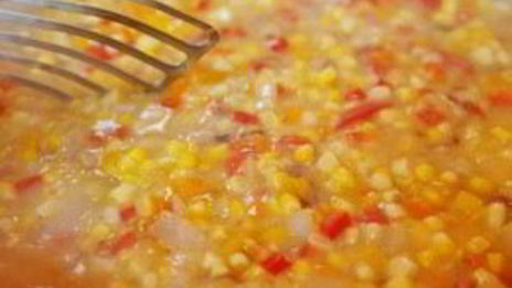 сырно-кукурузная похлебка