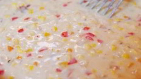 сырно-кукурузная похлебка