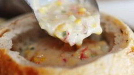 сырно-кукурузная похлебка