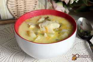 Белый рыбный рассольник