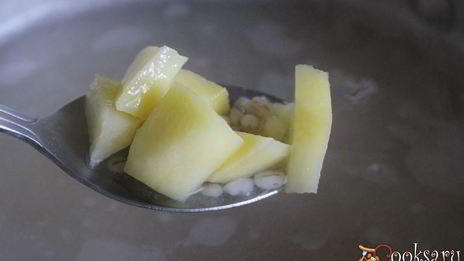 белый рыбный рассольник