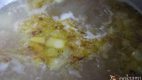 белый рыбный рассольник