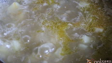 белый рыбный рассольник