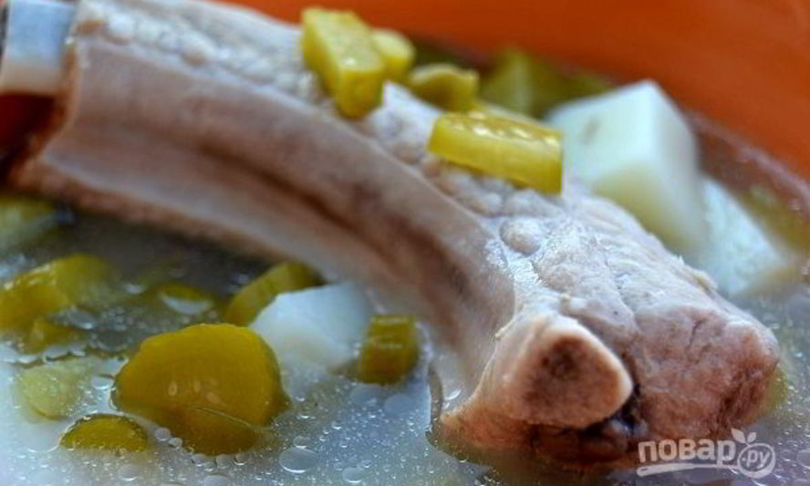 Рецепт очень простой рассольник