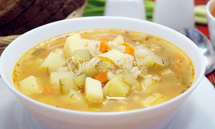 Рецепт постный рассольник