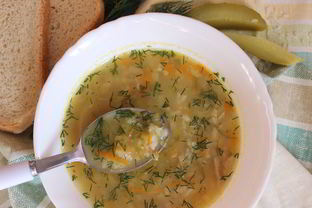 Рассольник без перловки