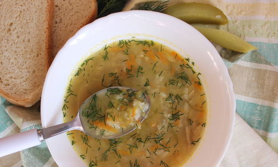 Рецепт рассольник без перловки