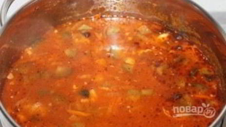 рассольник из говядины