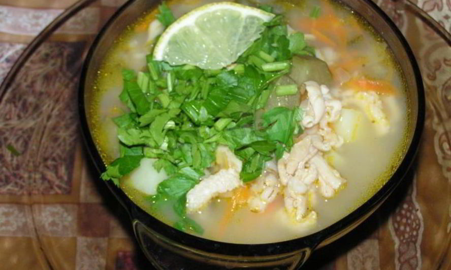 Рецепт рассольник из говяжьего рубца